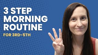 My 3 Step Morning Meeting Routine For 3rd, 4th, and 5th Graders