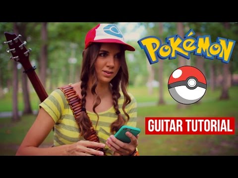 Pokemon Theme Song // Guitar Tutorial
