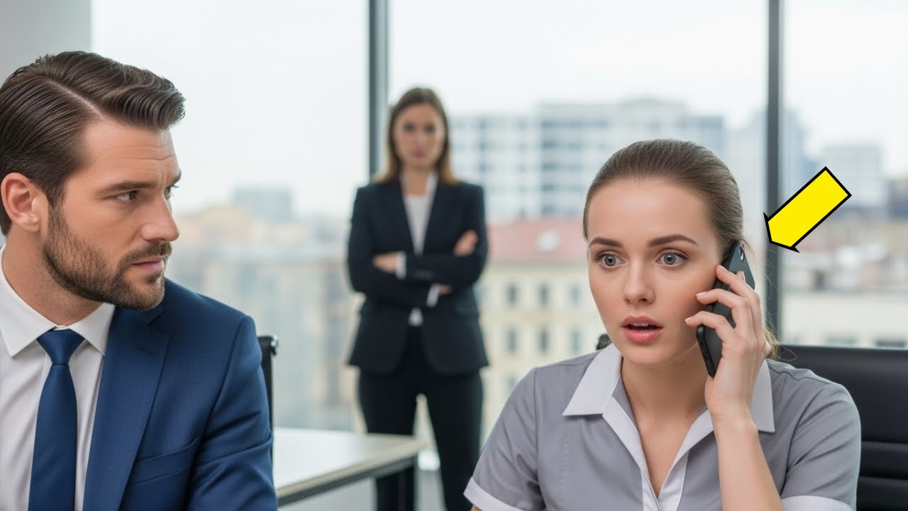 Срамежлива чистачка отговори на обаждане на китайски пред изпълнителен директор... На следващия ден