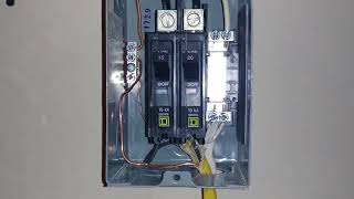 How to wire a sub panel 30 amp