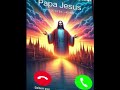 papa jesus calling in iphone#jesus #jesuschrist #shorts