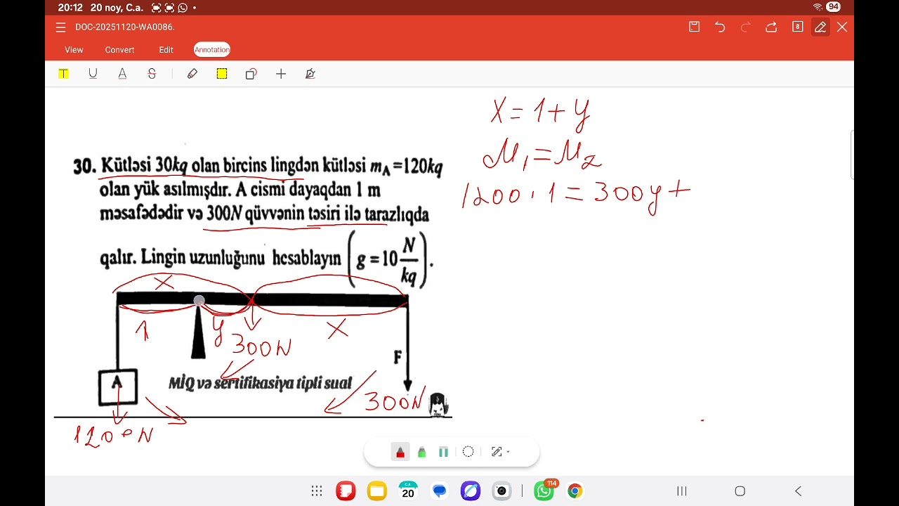 Ling sualı.Miq və Sertifikasiya tipli 