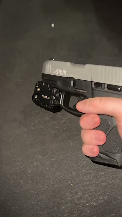 taurus g3c sixray laser/flashlight combo (first upgrade)