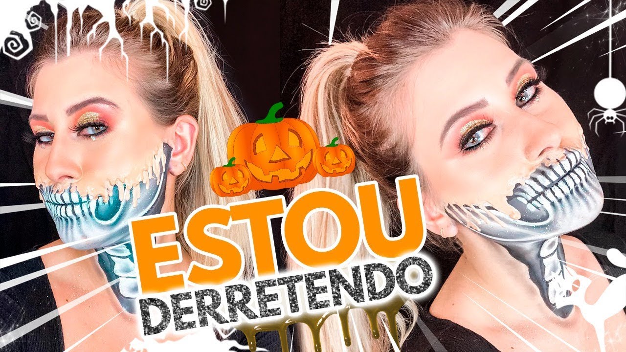 Make de Caveira para o HALLOWEEN! com Victor Nogueira
