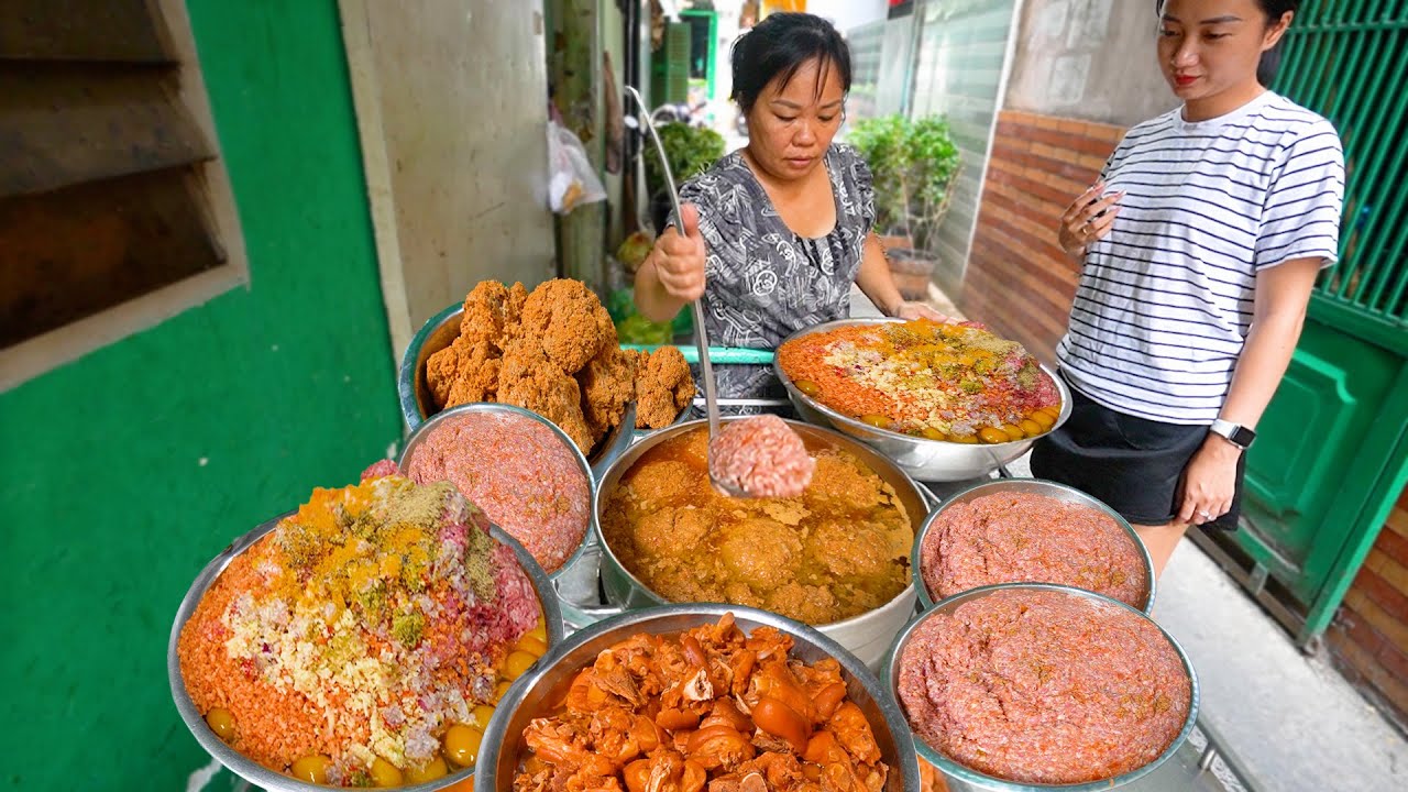 Hướng dẫn Cách nấu bún riêu thịt – Tuyệt chiêu đơn giản nấu nồi bún chả tôm khô giúp bà chủ vừa dọn ra là bán sạch hơn nửa nồi