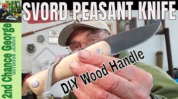 SVORD Peasant Knife Upgrade - Opinel inspired handle and safety tip for your Svord