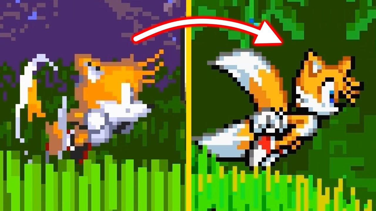 ADVANCE TAILS in Sonic 3 A.I.R. [Sonic 3 A.I.R. mods Gameplay