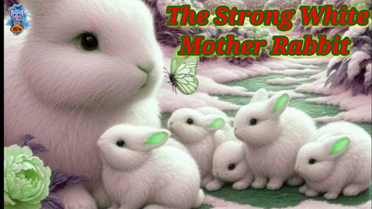 THE STRONG White Mother Rabbit.. - YouTube