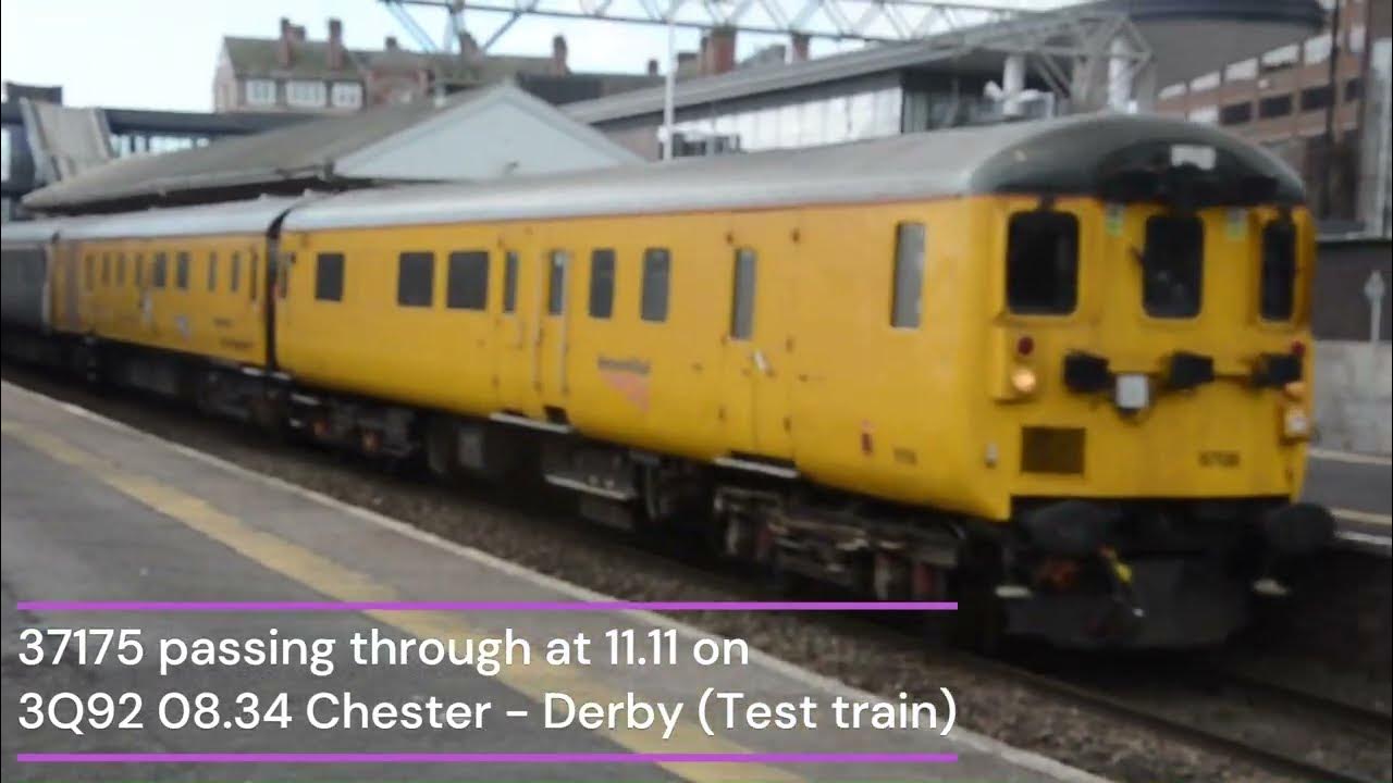 Testing Trains at Altrincham YouTube