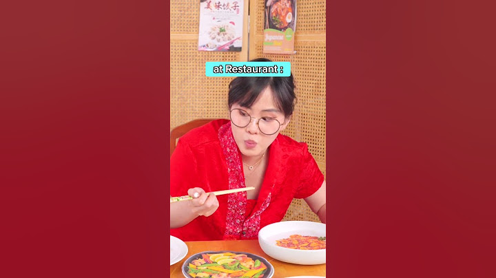 How Asian Mums compliment food 🍜