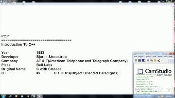 #1 C++ in Hindi | Introduction To C++ Language  |  YCT Academy