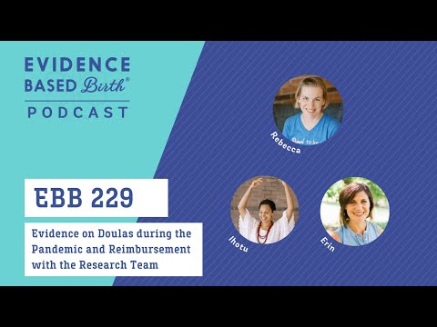 Evidence on Doulas: Community-based Model, the Pandemic, & Reimbursement with the EBB Research Team