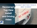 Improve your trackday video quality - Raceseng Tug View Combo - Tow hook