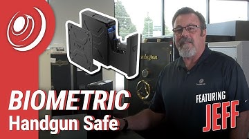 RPNB RP2007 Biometric Handgun Safe with Quick Access Sliding Door