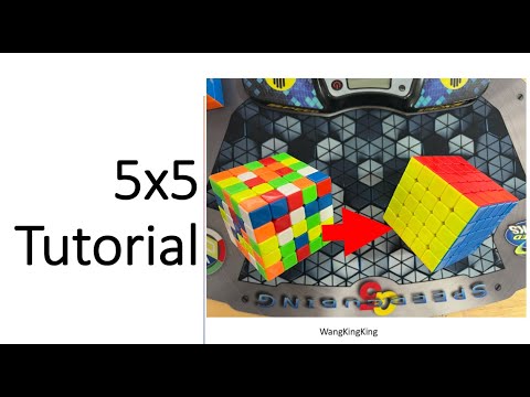 5x5 Rubik’s Cube Tutorial - YouTube