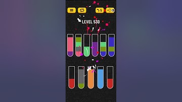 Water sort puzzle level 530