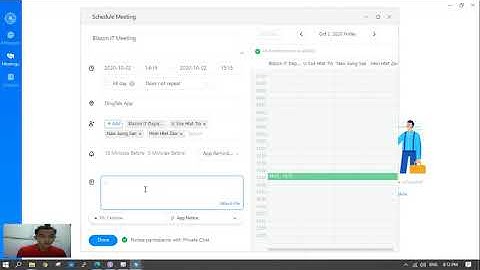 How to Create Schedule Meeting in Dingtalk Apps