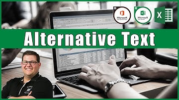 Excel 2016 Exam 77-727 - Adding Alternative Text