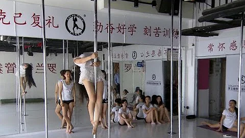 Pole dancers in China grab piece of worldwide phenomenon - DayDayNews