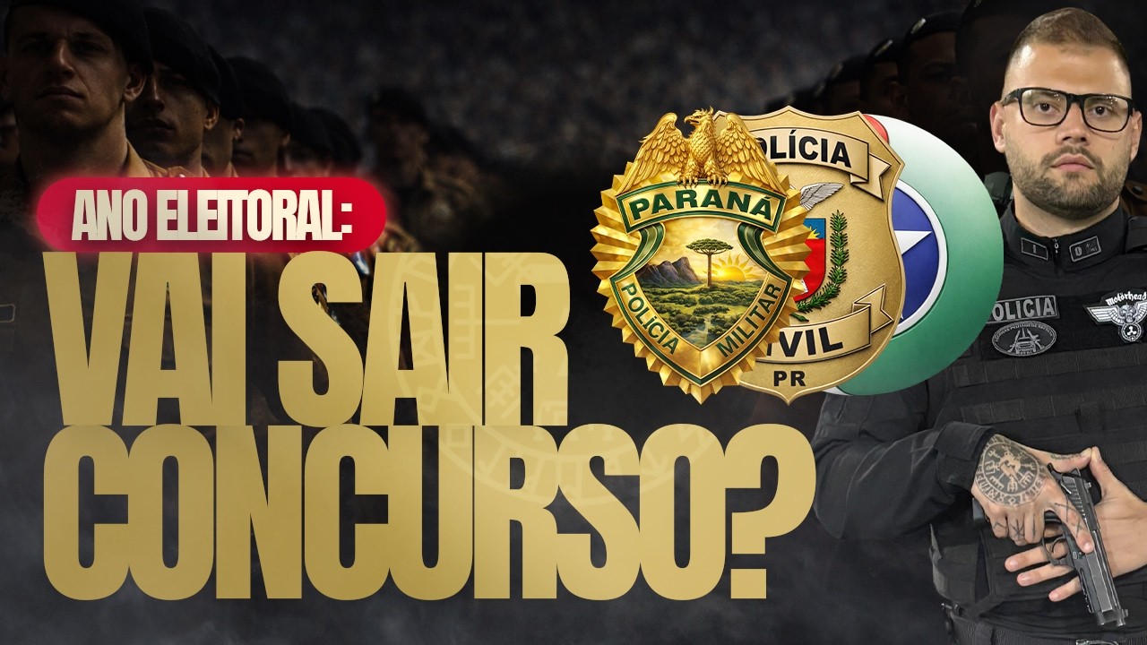 PODE TER CONCURSO EM ANO ELEITORAL? EDITAL SOLDADO PMPR | CONCURSO ...
