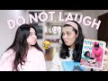 try not to laugh challenge | ft. Ameera & her crazy laugh 😂