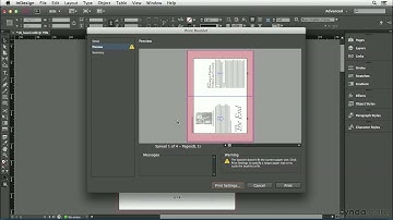 InDesign Tutorial - Printing a small booklet