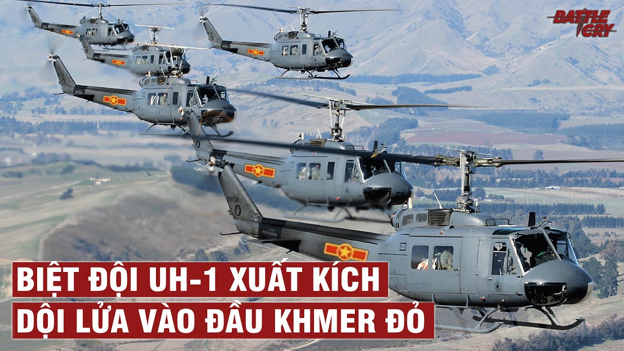 BIỆT ĐỘI UH-1 VIỆT NAM ĐÃ KHIẾN QUÂN KHMER ĐỎ KHIẾP SỢ NHƯ THẾ NÀO ? | CHIẾN TRANH VIỆT NAM #82
