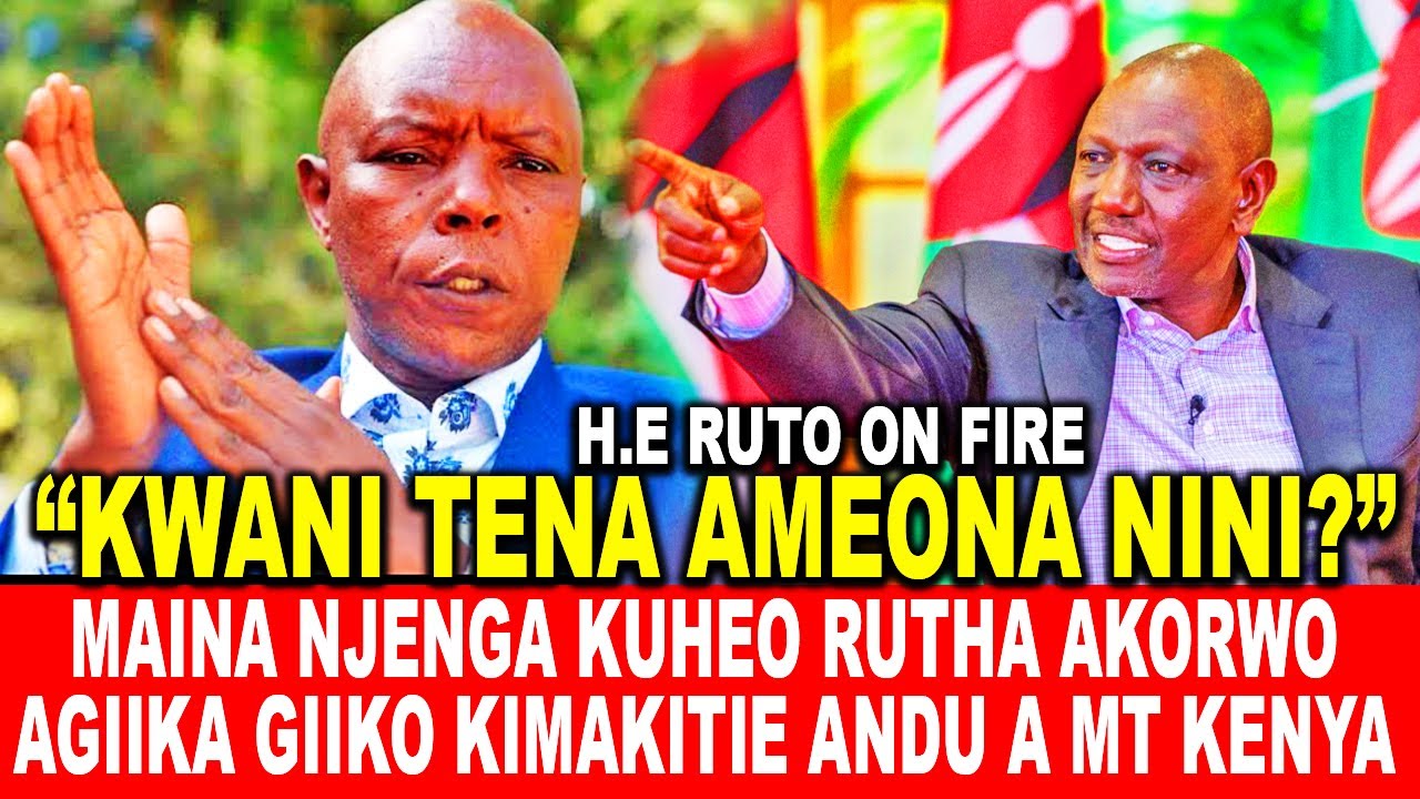 MAINA NJENGA KUHEO RUTHA AKORWO AGIIKA GIIKO KIRAKARITIE ANDU A MT KENYA