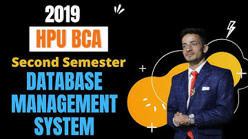 ✅ HPU BCA Database Management System Second Semester Previous Year Question paper 2019 | Hpu Bca