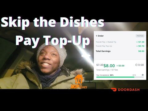 Skip The Dishes Top Up Pay [Park at Restaurant]