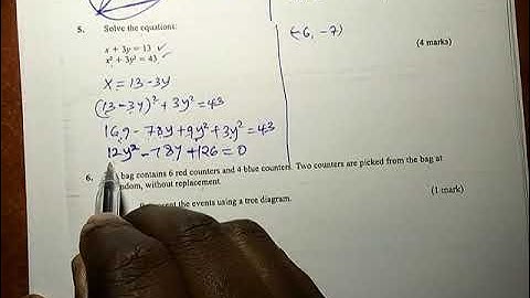 KCSE 2019 MATHEMATICS PAPER 2.