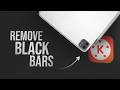 How to Remove Black Bars on Youtube Videos on iPad with Kinemaster (explained)