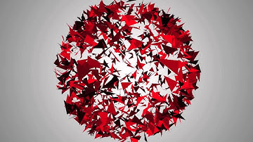 Triangles Cloud - 3D in openFrameworks