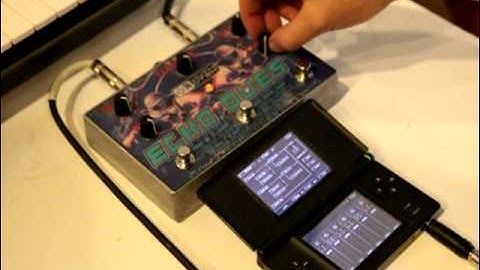 Echo Quest - LFO Feedback Delay Pedal Guitar synth synthrotek effects with DS-10