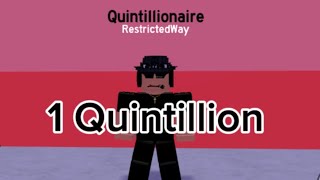 1 Quintillion.