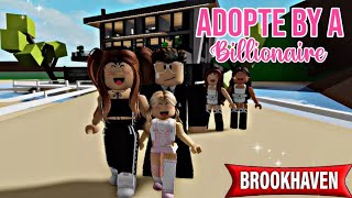 Adopted By A Billionaire | Brookhaven Rp (Roblox)