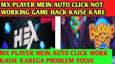 MX player mod APK file auto clicker 100% working