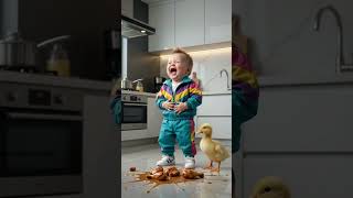 STILL ALIVE?! 😱 Chef Kitten’s Biggest Cooking Fail! 🐱🍳 #shorts