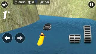 Banana Boat Water Speed Race Gameplay screenshot 1