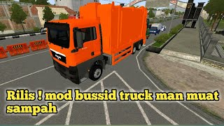 terbaru // mod bussid truck man truck sampah mod bussid terbaru