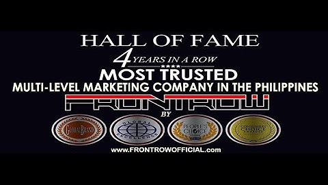 Frontrow International English Presentation