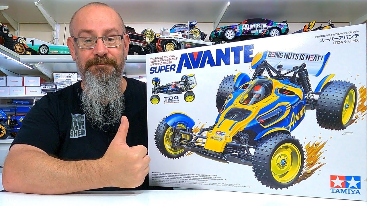 Tamiya Super Avante - On The New TD4 Chassis - Unboxing | Thanks