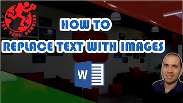 Replace words with image MS Word
