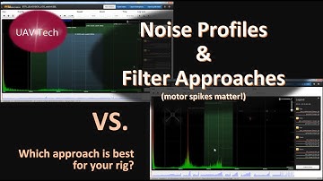 Betaflight 3.3.x Noise Profiles vs. Filter Approaches