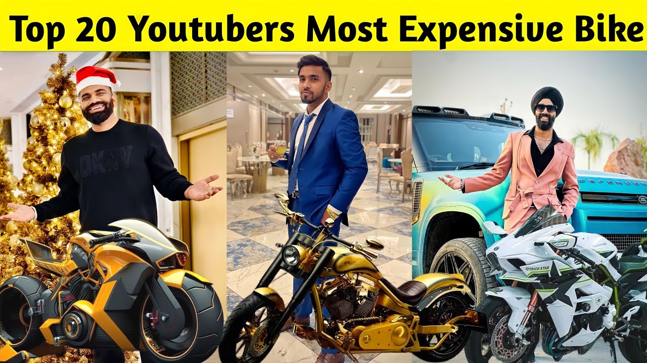 Js Films Bike Collection Top 20 Youtubers Most Expensive Bike Collection | Techno Gamerz, Uk07 ...