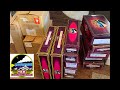 Buying  unboxing an entire train collection
