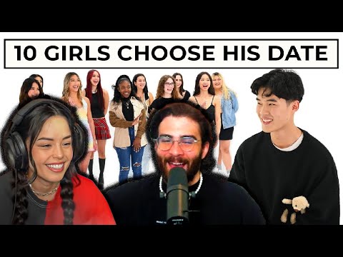 Thumbnail for 10 Women Choose His Date | HasanAbi & Valkyrae Reacts