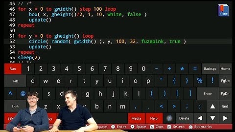Coding with FUZE: Tutorial 07 - For Loops