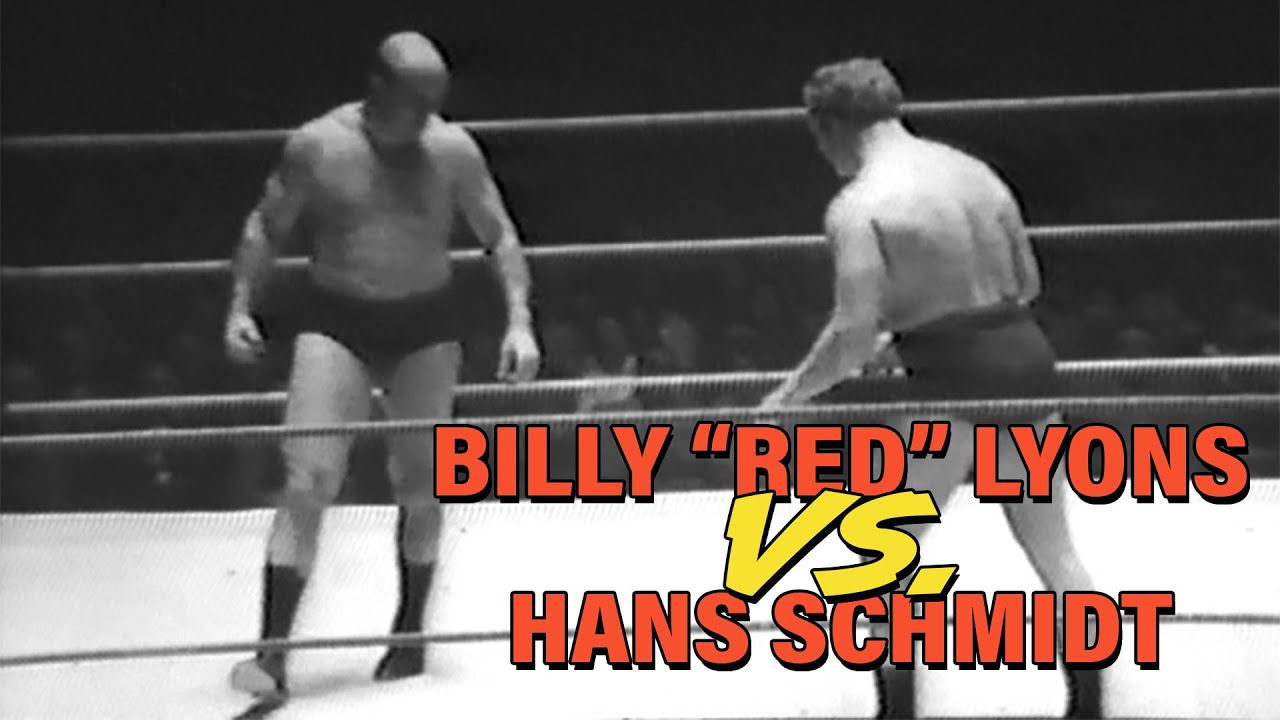 I øvrigt Skabelse ø Billy "Red" Lyons vs Hans Schmidt - YouTube
