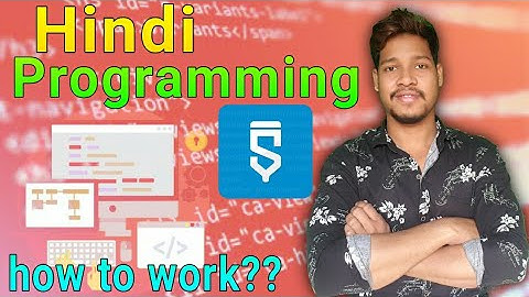 Hindi programming how to work Android app in sketchware/Aaura Technical